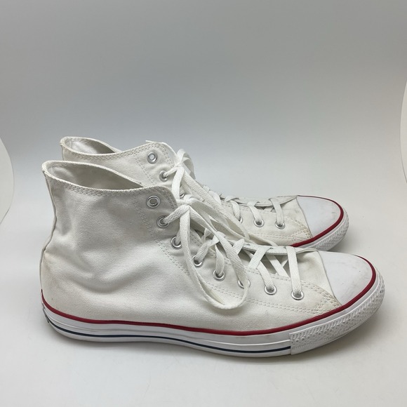 Converse All Star Sneakers Mens 13 Hi Top White Lace Up Casual Shoes M7650 - Picture 1 of 10